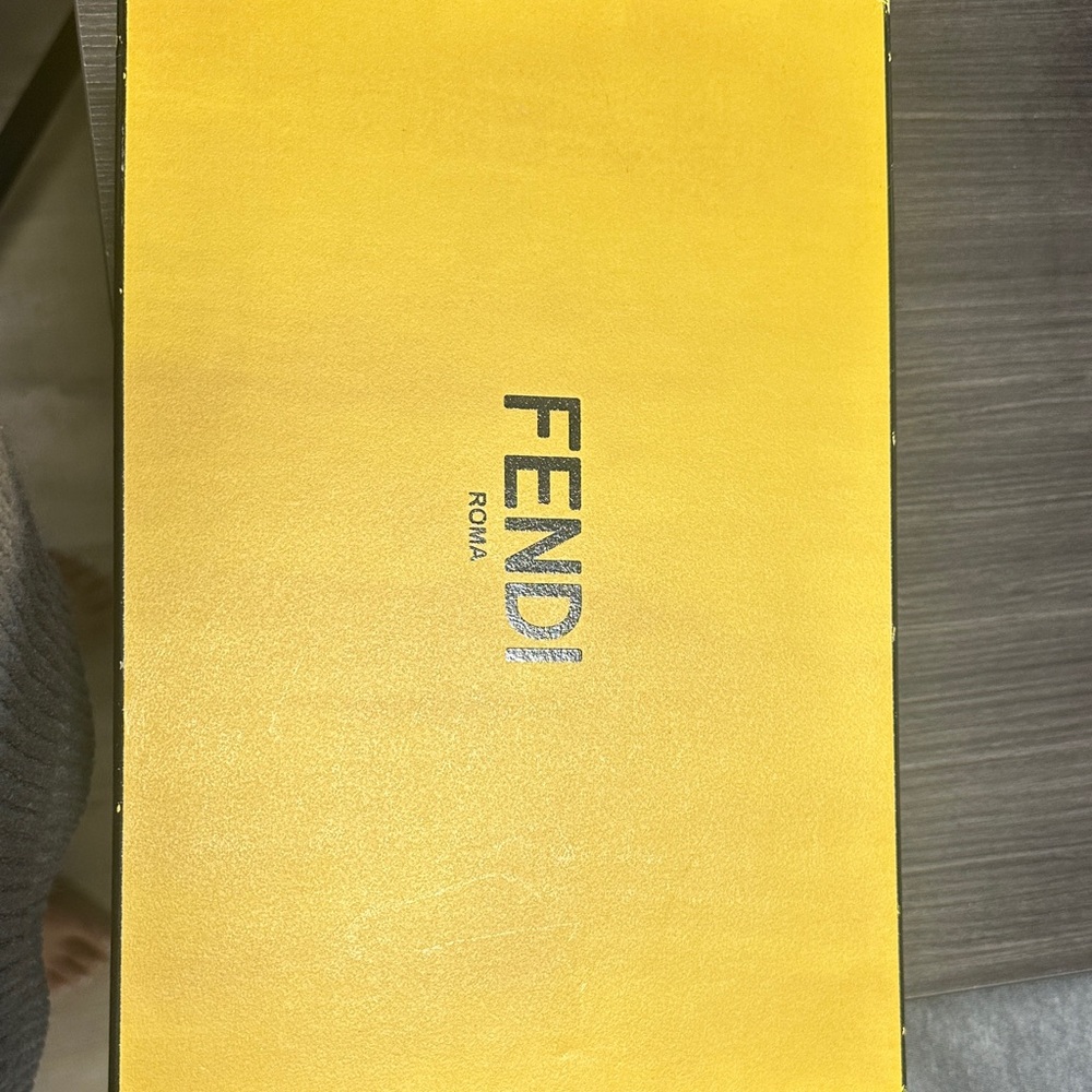 Fendi Vibrant Yellow Box